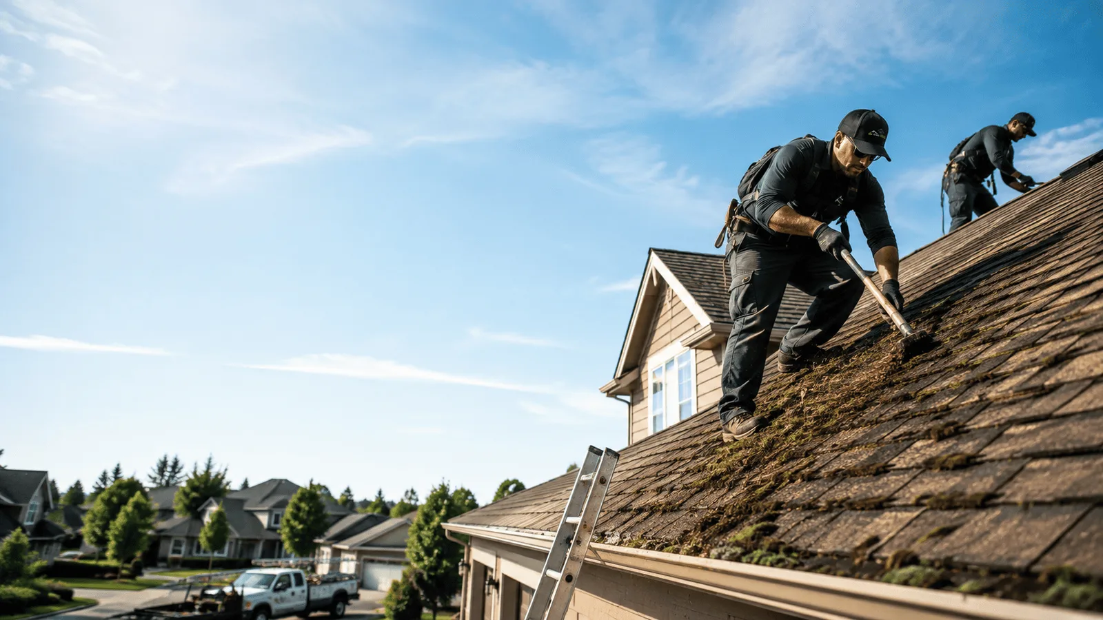 Roof Moss Removal in Brandon, TX near me